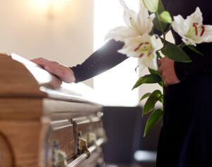 wrongful death casket