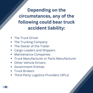 truck accident liability