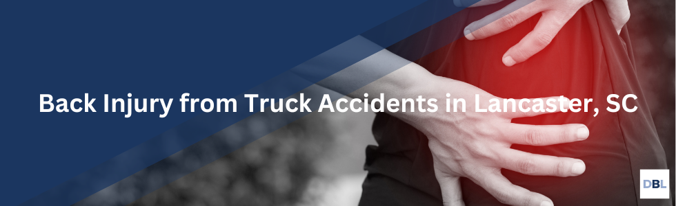 back injury from truck accidents