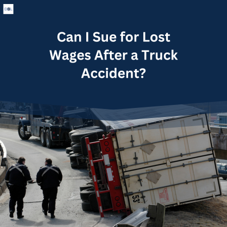 can I sue for lost wages after a truck accident